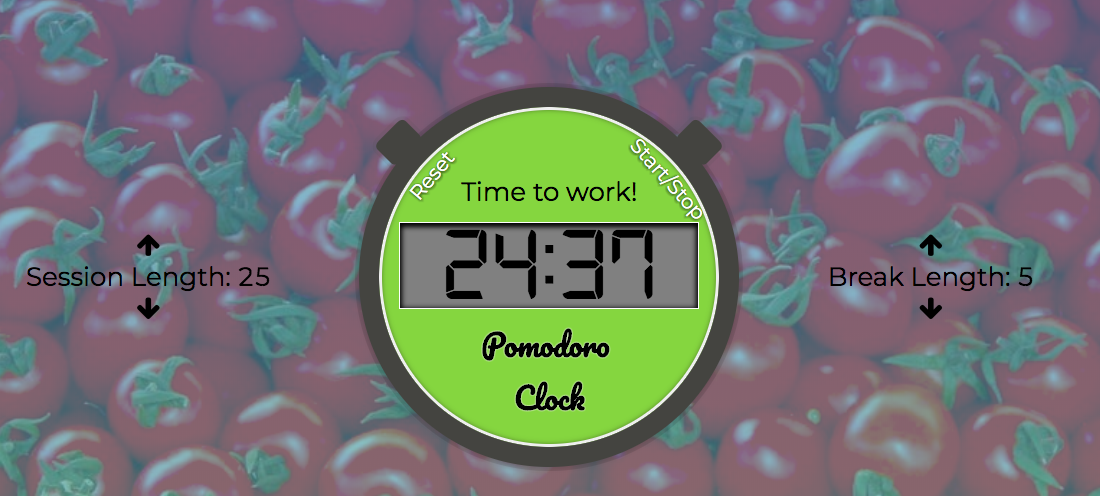 Thumbnail of pomodoro clock